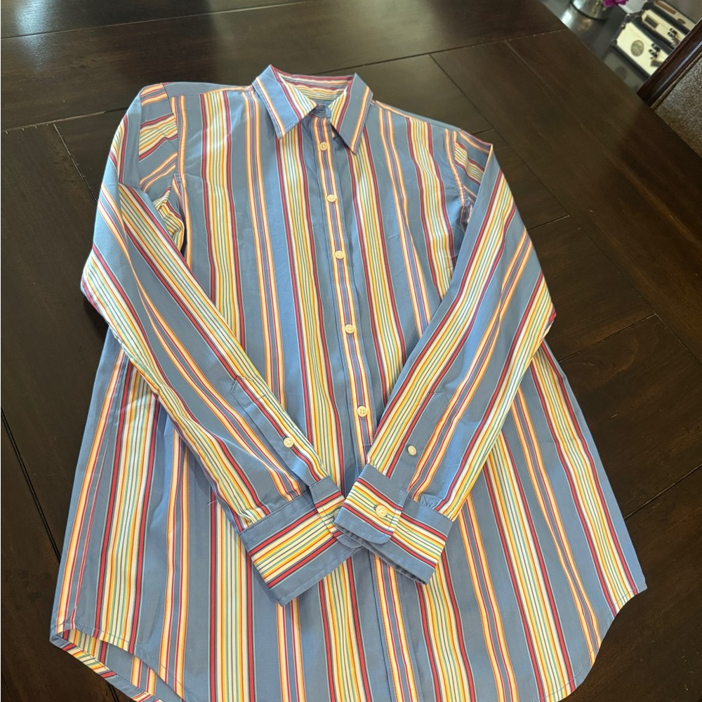 Women’s Striped Multicolored Ralph Lauren Button Down